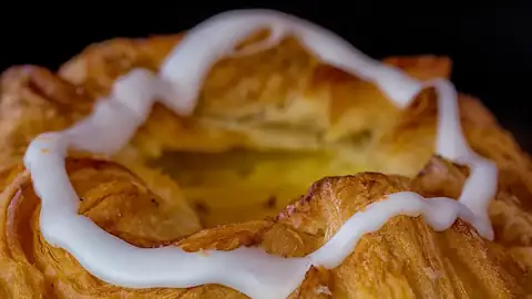 Iced Danish pastry